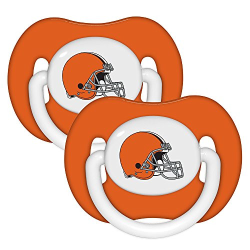 Baby Fanatic NFL Cleveland Browns Baby Fanatic 2-Pack Pacifiers -Discontinued by Manufacturer- Baby Fanatic NFL Cleveland Browns Baby Fanatic 2-Pack Pacifiers -Discontinued by Manufacturer-