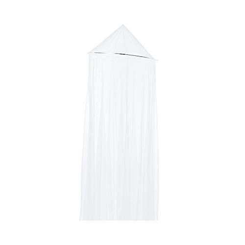 balderdash01 Mosquito Net Elegant Mosquito Net for Double Bed Curtains Coton Canopy Round Lace Insect Net Netting Dome Polyester Bed Tent-White