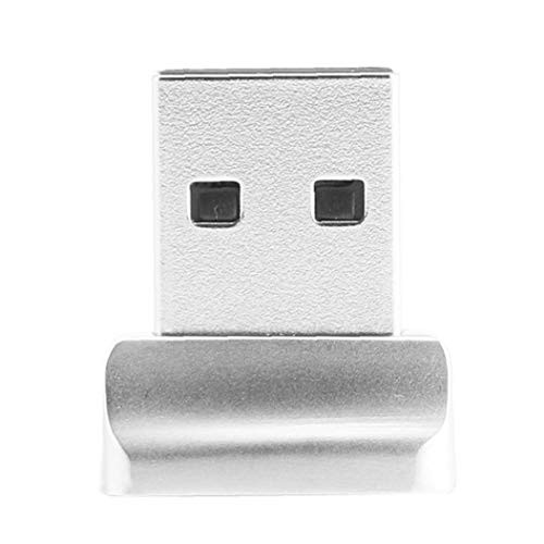 USB Fingerprint Sensor Fingerprint Scanner Security Reader Windows Fingerprint Reader Safe Key Sensor Module for Instant Touch Sliver Black