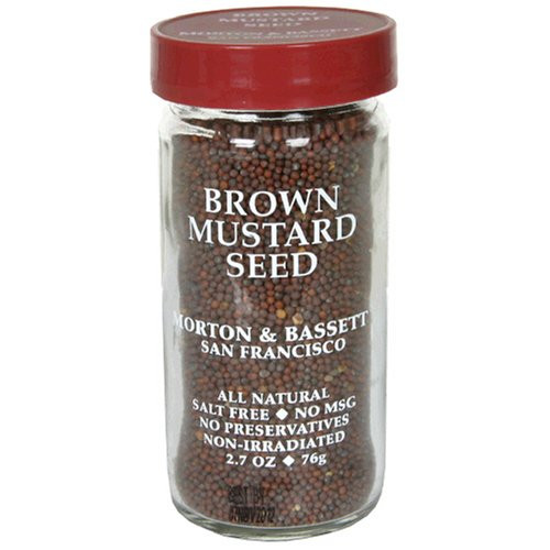 Morton  and  Basset Mustard Seed - Brown 2.7000-Ounce -Pack of 3-