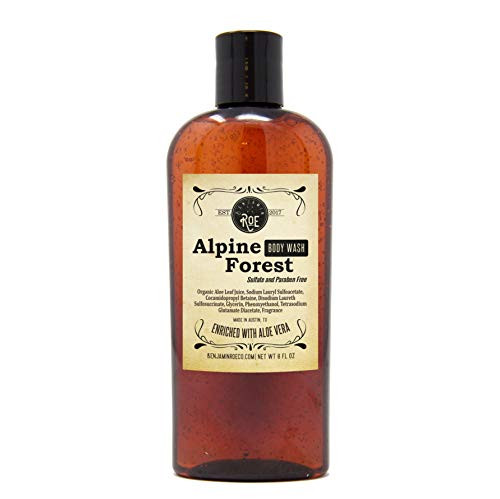 Benjamin Roe Body Wash Alpine Forest - Paraben  and  Sulfate Free