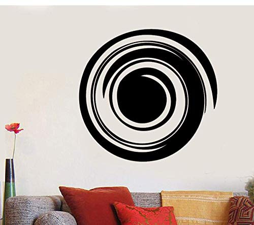 Circle Wall Decals Yoga Mediation Balance Decor Wall Vinyl Decal Sticker Bedroom Living Room Home Interior Ornament-59 X 56 cm Black Circle Wall Decals Yoga Mediation Balance Decor Wall Vinyl Decal Sticker Bedroom Living Room Home Interior Ornament-59 X 56 cm Black