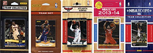 NBA Atlanta Hawks 5 Different Licensed Trading Card Team Sets Brown One Size