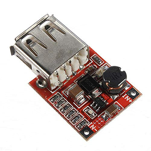 XKMY Power Supply Module 2Pcs 3V to 5V 1A USB Charger DC-DC Converter Step Up Boost Module