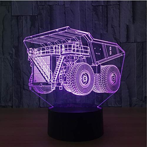 epicurism Super Truck 7 Colors Lamp 3D Visual Led Night Lights for Kids Touch USB Table Lampara Lamp Baby Sleeping Nightlight Motion Lamp epicurism Super Truck 7 Colors Lamp 3D Visual Led Night Lights for Kids Touch USB Table Lampara Lamp Baby Sleeping Nightlight Motion Lamp