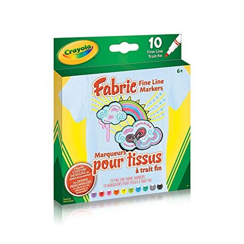 Crayola Fabric Fine Line Markers