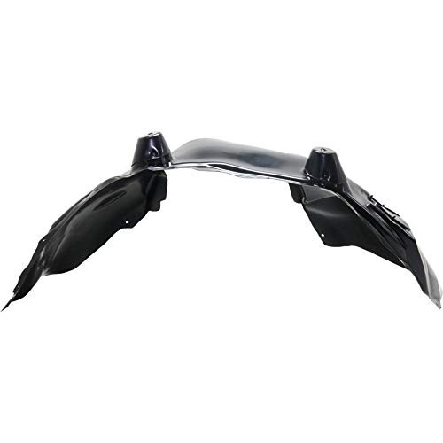 Fender Liner Compatible with 2006-2010 Jeep Commander Plastic Front Passenger Side