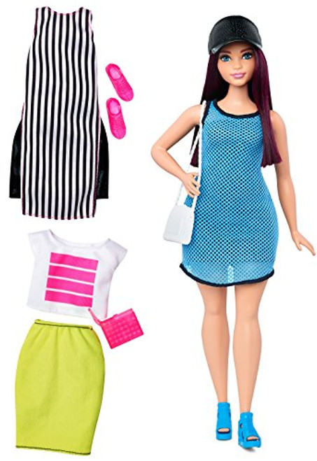 Barbie Fashionistas Doll & Fashions So Sporty, Curvy Dark-Haired Barbie Fashionistas Doll & Fashions So Sporty, Curvy Dark-Haired
