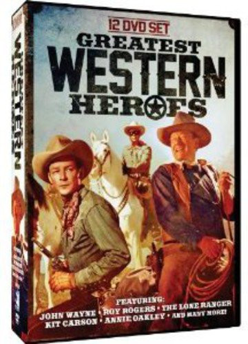 Greatest Western Heroes John Wayne - Roy Rogers - The Lone Ranger - Kit Carson - Annie Oakley - Gabby Hayes - Cisco Kid - Angel and the Badman - McLintock  Plus many more