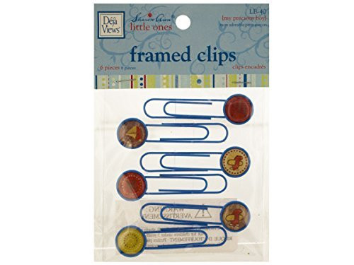 bulk buys CG703-48 My Precious Boy Framed Craft Clips