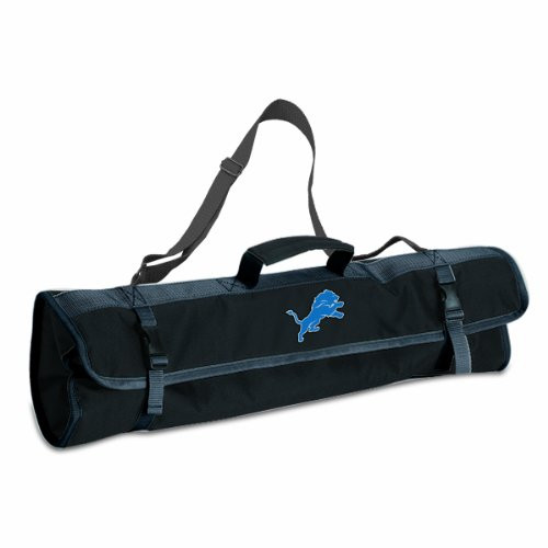 PICNIC TIME NFL Detroit Lions 3-Piece BBQ Tool Tote