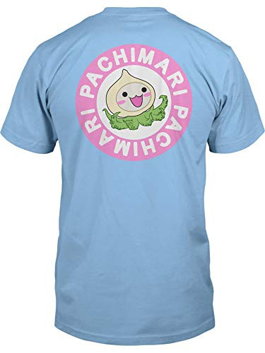JINX Overwatch Pachimari Mens Gamer Graphic Pocket T-Shirt Light Blue XX-Large