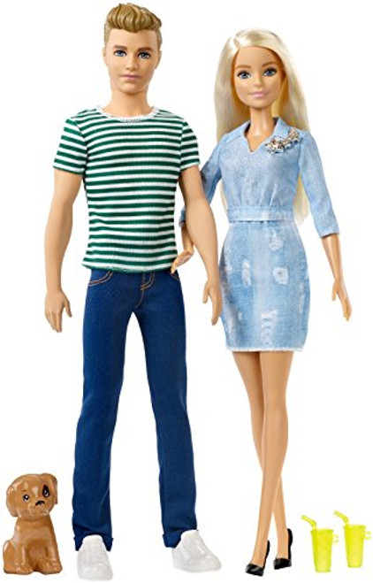 Barbie Dolls and Accessories Ken & Puppy