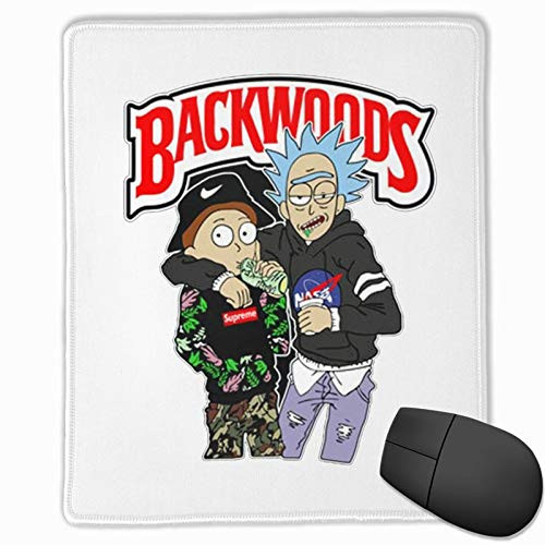B-Ack-Wo-Od-S Funny Washable Printed Stylish Office Gaming Gaming Mouse Pad