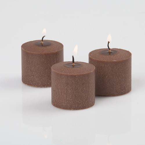 Richland Votive Candles Brown Cinnamon Bun Scented 10 Hour Burn Set of 72