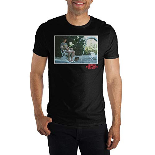 Ferris Buellers Day Off Short Sleeve T-Shirt-M Black