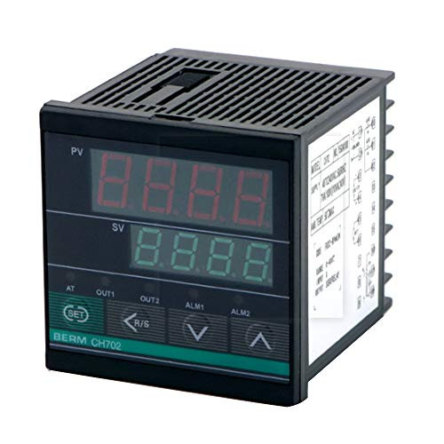 Zitainn REX-CH702FK02-MVABN Temperature Controller Digital Display 0-400? K Type SSR/Relay Output