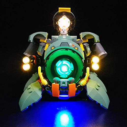 PeleusTech USB Powered LED Lighting Kit for Lego Overwatch Destroys The Ball - LED Included Only No Lego Kit
