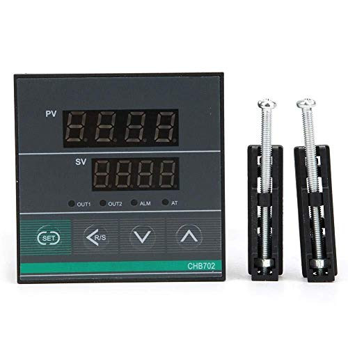 LIANGANAN Controls CHB702 Temperature Controller Thermostat Intelligent Digital Display Temperature Controller Relay/SSR Output AC180-240V 0-400? Relays