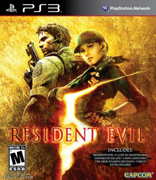 Resident Evil 5 Gold Edition - Playstation 3 Resident Evil 5 Gold Edition - Playstation 3