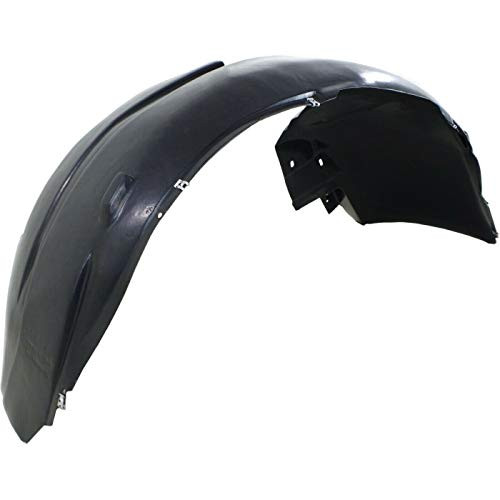 MAPM Premium Front Passenger Side Black Plastic Fender Liner For Chrysler Town  and  Country 2008-2016 - CH1249147