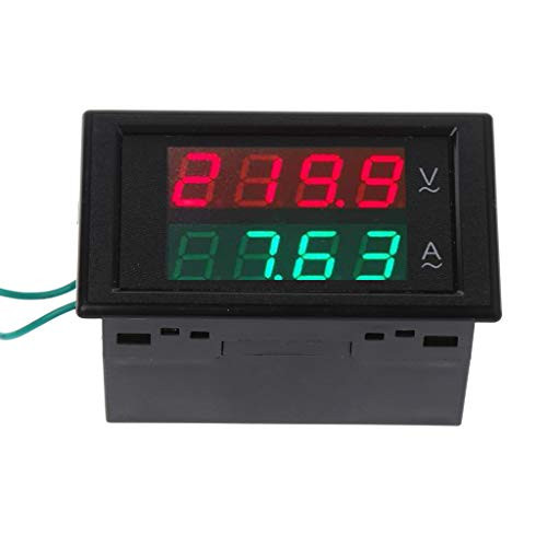 Abnana AC80-300V 100A Digital Current Ammeter Voltmeter Dual LED Display Volt Amp Gauge
