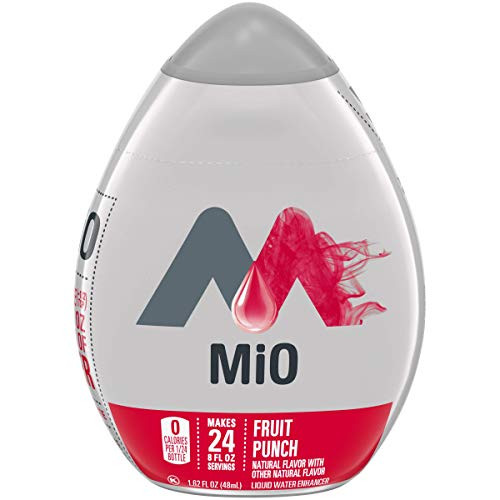 MiO Fruit Punch Liquid Water Enhancer -1.62 fl oz Bottle- Set of 4 MiO Fruit Punch Liquid Water Enhancer -1.62 fl oz Bottle- Set of 4