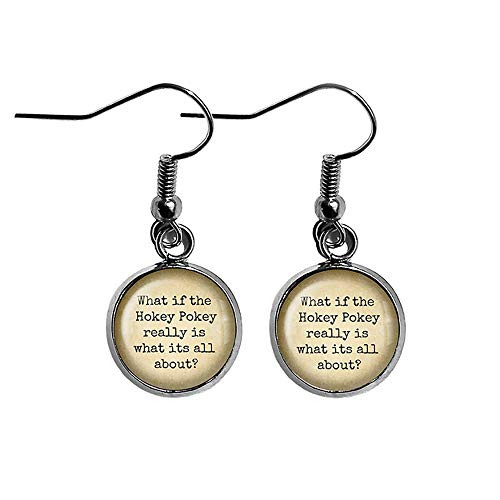 Jimmy Buffett Hokey Pokey All About Surgical Steel Earrings