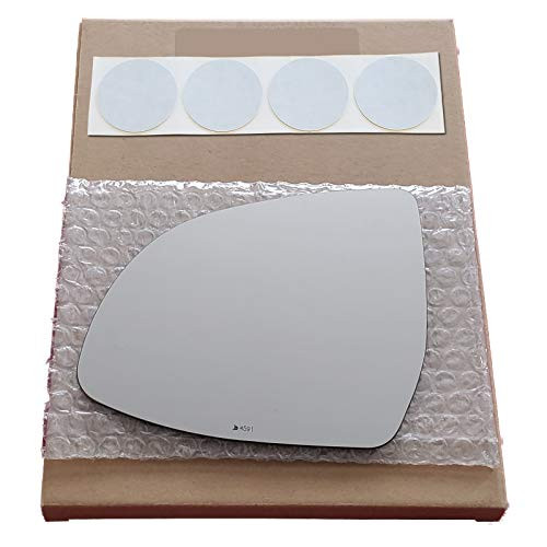 Mirror Glass Replacement  Plus Adhesive Pads for 2015-2019 BMW X6 Driver Side - Fit Over for Auto Dim
