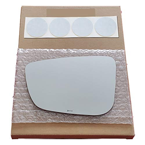 Mirror Glass Replacement  Plus Adhesive Pads for 2017-2019 BMW Alpina B7 Driver Side - Fit Over