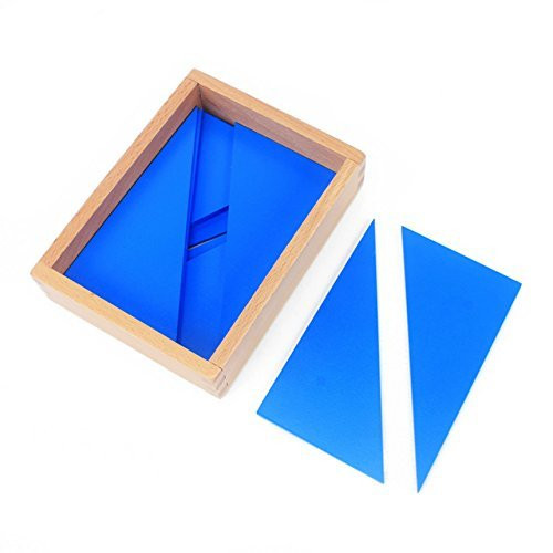 Danni Baby Toy Montessori Math Toys 12Pcs Blue Triangles Math Wood Toys for Preschool Early Learning Toy Danni Baby Toy Montessori Math Toys 12Pcs Blue Triangles Math Wood Toys for Preschool Early Learning Toy
