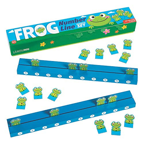 Fun Express Fine Motor Number Line Activity Set - 22 Pieces - Educational and Learning Activities for Kids