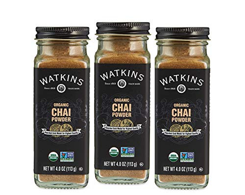 Watkins Gourmet Organic Spice Jar Chai Powder 4.0 oz. Bottle 3-Pack Watkins Gourmet Organic Spice Jar Chai Powder 4.0 oz. Bottle 3-Pack