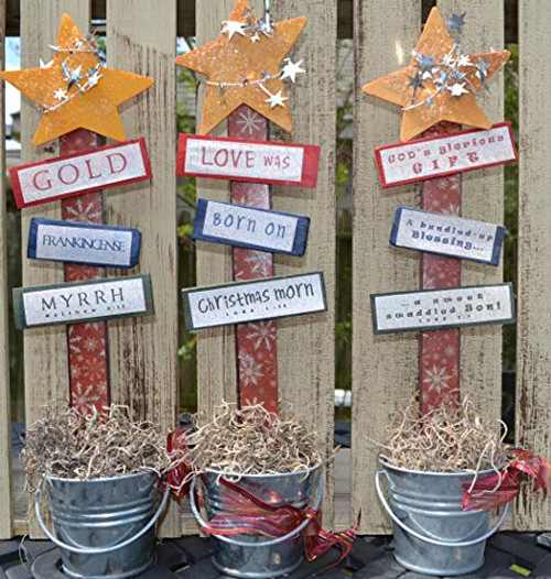 AGD CHRISTmas Decor - Prim Bethlehem Stable -Display 3pc. Set AGD CHRISTmas Decor - Prim Bethlehem Stable -Display 3pc. Set
