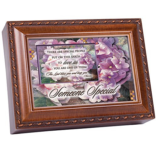 Cottage Garden Someone Special Woodgrain Music Box/Jewelry Box Plays Friend In Jesus Cottage Garden Someone Special Woodgrain Music Box/Jewelry Box Plays Friend In Jesus