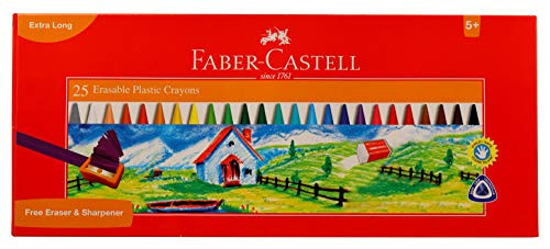 Faber-Castell Erasable Plastic Crayons