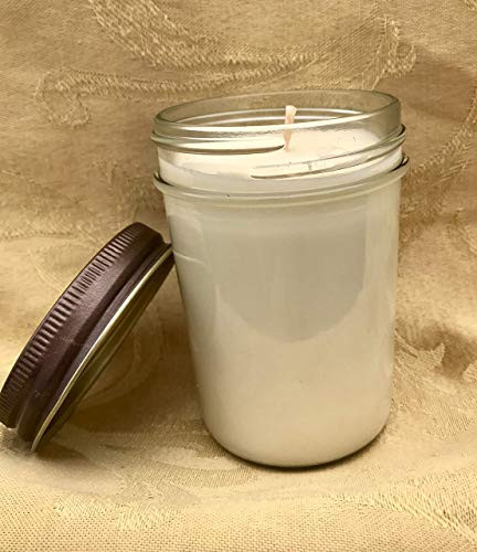 Craft Beer Scented Soy Candle Apple Maple Bourbon Smash 8 oz