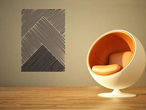Wall Sticker Lines Triangle Ornament Abstract Pattern Tracery Tattoo Vinyl Mural Decal Art Decor EH2959