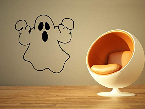 Wall Vinyl Sticker Ghost Halloween Allhalloween All Hallows Eve All Saints Eve Party Mural Decal Art Decor LP1347 Wall Vinyl Sticker Ghost Halloween Allhalloween All Hallows Eve All Saints Eve Party Mural Decal Art Decor LP1347