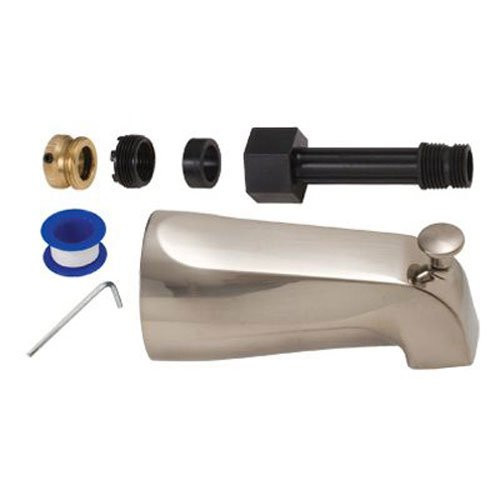 BrassCraft SWD0450 D Mixet Diverter Tub Spout, PVD Satin Nickel