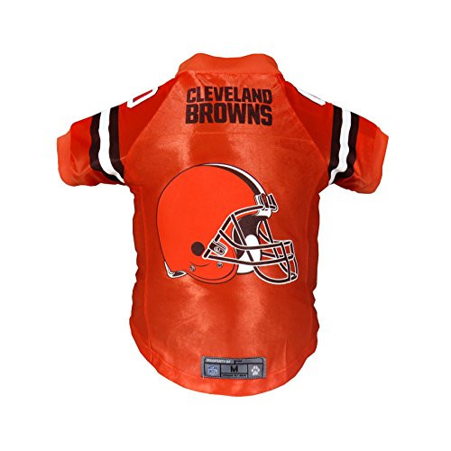 Littlearth NFL Cleveland Browns Premium Pet Jersey XLOrangeXtra Large