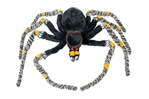 Morbid Enterprises Yellow Striped Creepy Crawlers Halloween Decor Multi One Size