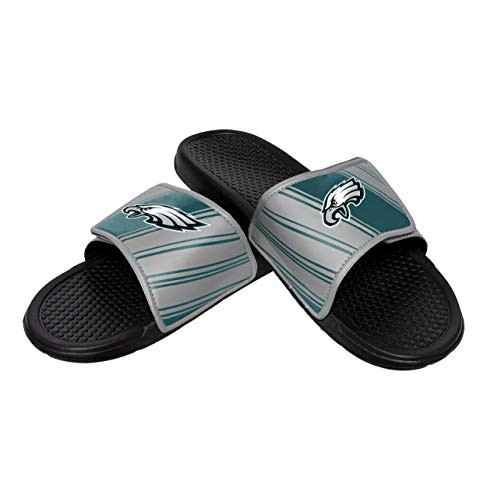 NFL Mens Legacy Sport Slide Philadelphia Eagles Large / 11-12 Team Color