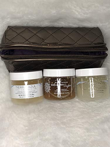 Beauticontrol Instant Manicure Mini Tierra Azul Calming Dark Brown Sugar  and  Tierra Azul Maracuja Instant Manicure