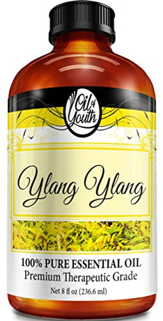 8oz Bulk Ylang Ylang Essential Oil  Therapeutic Grade  Pure  and  Natural Ylang Ylang Oil