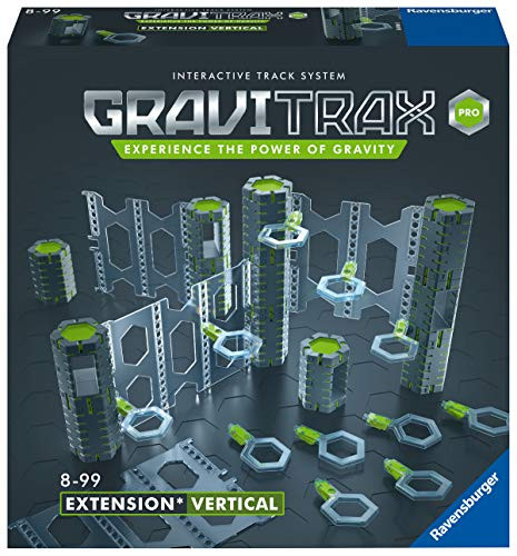Ravensburger GraviTrax PRO Vertical Expansion Set - Marble Run and STEM Toy for Boys and Girls Age 8 and Up - Expansion for 2019 Toy of The Year Finalist GraviTrax