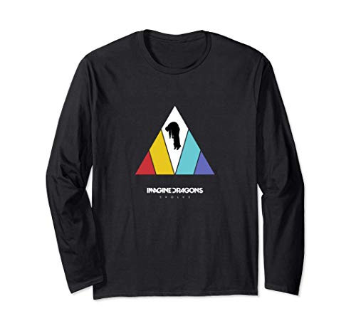 Imagine Dragons Triangle Logo Black Long Sleeve T-Shirt