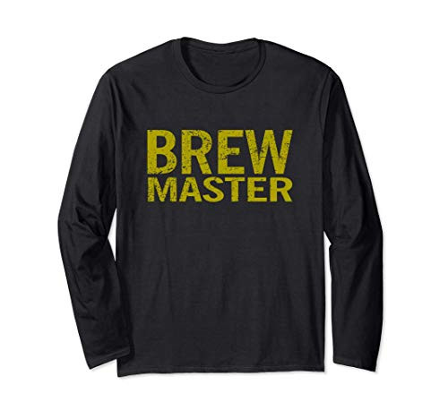 BrewMaster Craft Beer Brewing Homebrew Gift for Brewer Long Sleeve T-Shirt