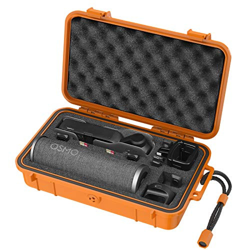 Smatree Waterproof Hard Case Compatible with DJI Osmo Pocket 2/Osmo Pocket Camera and Accessories?Yellow?