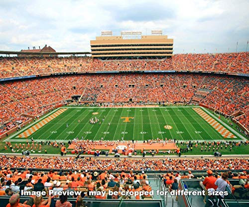 Tennessee Volunteers Neyland Stadium UT Vols NCAA Football Stadium Field 50 Yard Line 1340 Photo Print 8x10-36x48 CHOICES Tennessee Volunteers Neyland Stadium UT Vols NCAA Football Stadium Field 50 Yard Line 1340 Photo Print 8x10-36x48 CHOICES